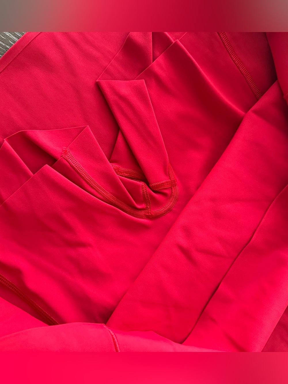 SPANX SHAPE™ RED GET MOVING ZIP FRONT DRESS - Picture 6 of 16